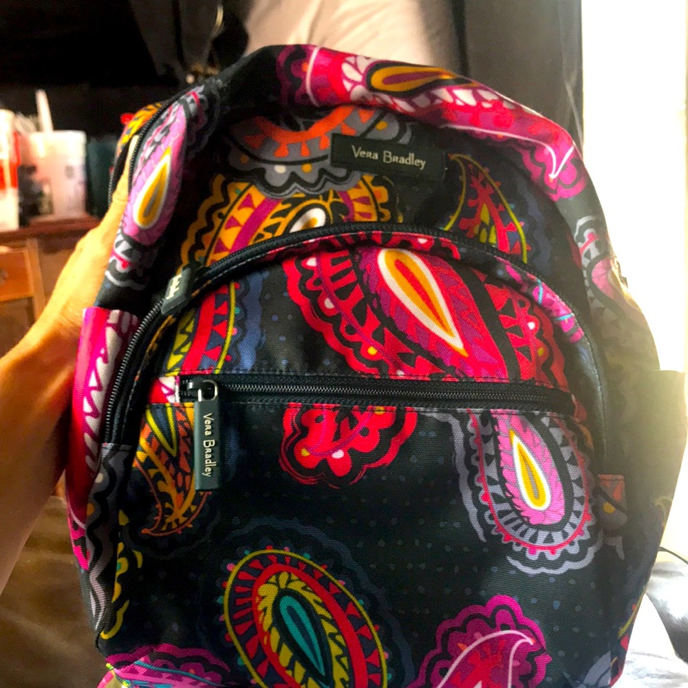 Vera Bradley Lighten Up Backpack with matching wallet